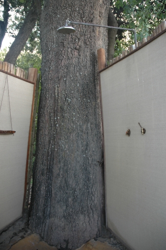 Outdoor shower 